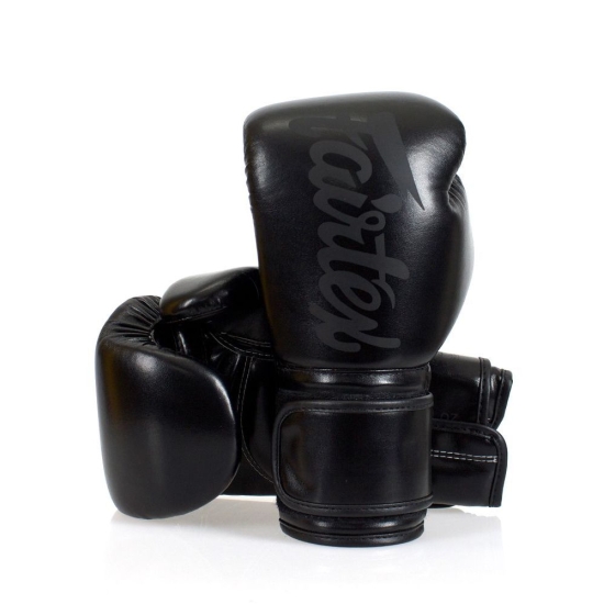 Gants de Boxe d'entrainement FAIRTEX FXBGV14SB SOLID BLACK